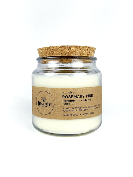 Rosemary Pine Coconut Wax Blend Candle