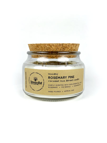 Rosemary Pine Coconut Wax Blend Candle